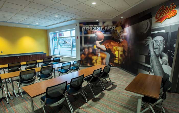 A new meeting room in the Champions Center
